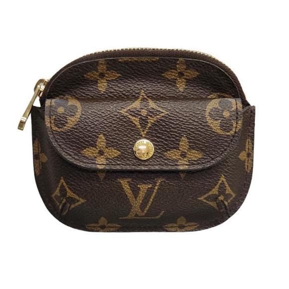 LOUIS VUITTON Handbags - LOUIS VUITTON Louis Vuitton Monogram Portumone Schilling Coin Case M60025 Brown